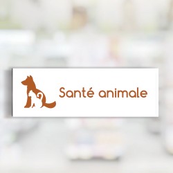 Tête de rayon Santé animale - Illustration standard par Pictographix