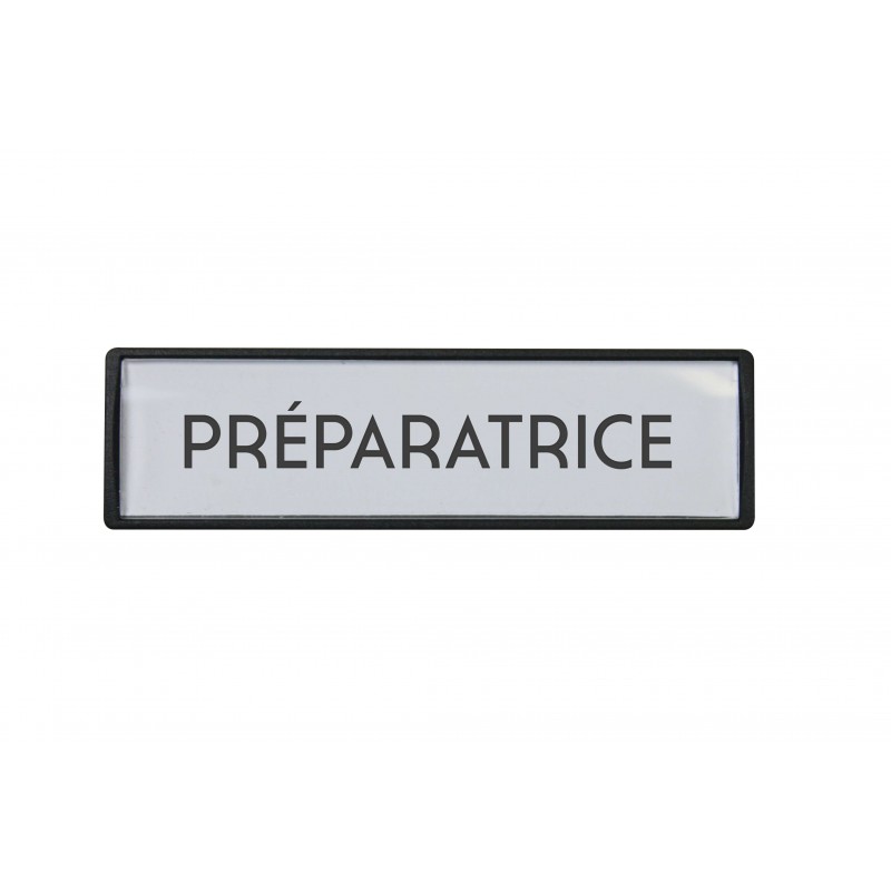 Badge luxe Préparatrice