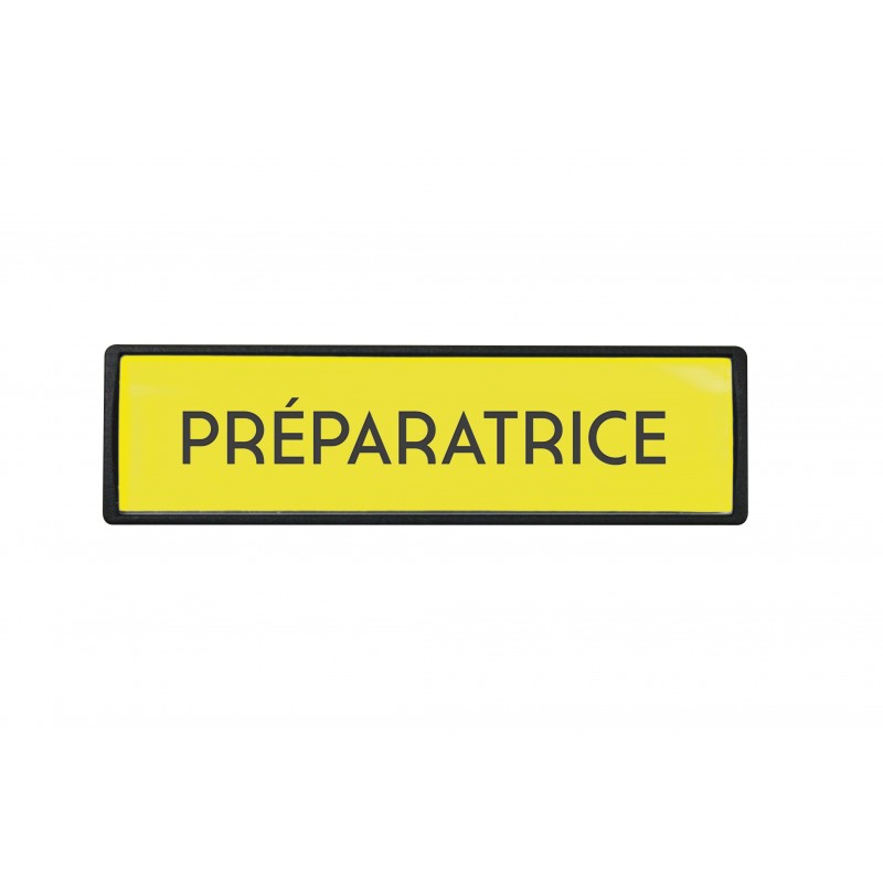 Badge luxe Préparatrice