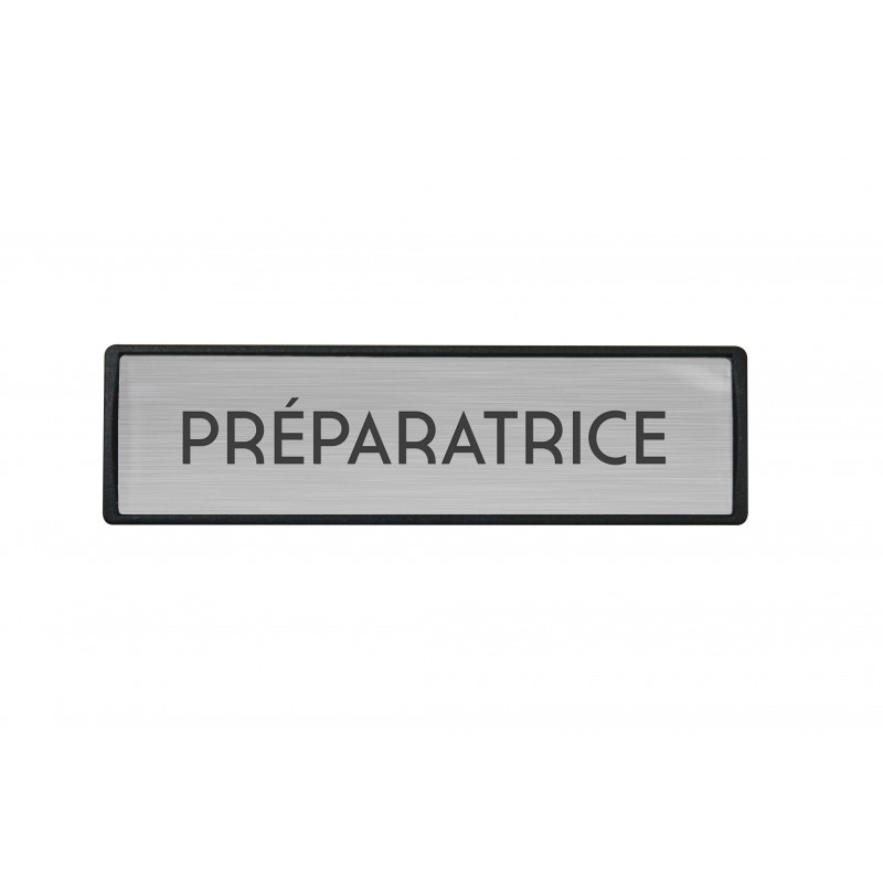 Badge luxe Préparatrice