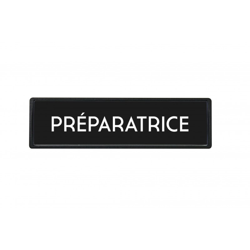 Badge luxe Préparatrice