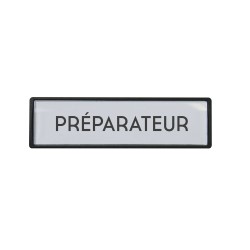 Badge luxe Préparateur