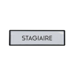 Badge luxe Stagiaire