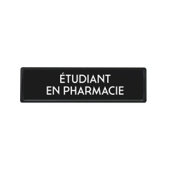 Badge luxe Etudiant en pharmacie