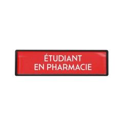 Badge luxe Etudiant en pharmacie