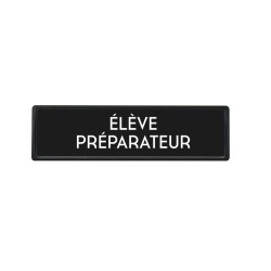 Badge luxe Elève préparateur