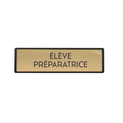 Badge luxe Elève préparatrice