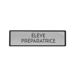 Badge luxe Elève préparatrice