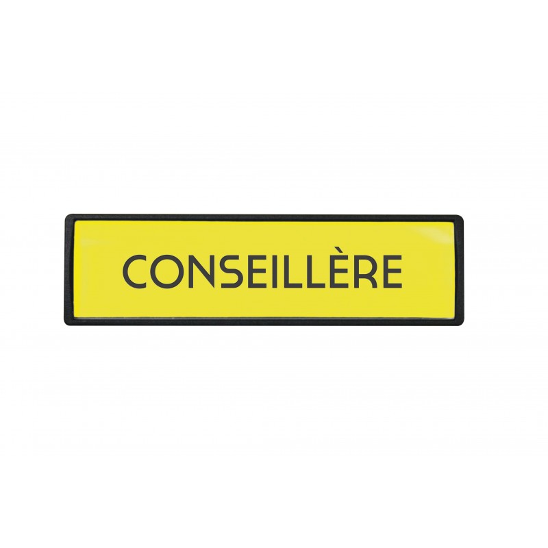 Badge luxe Conseillère