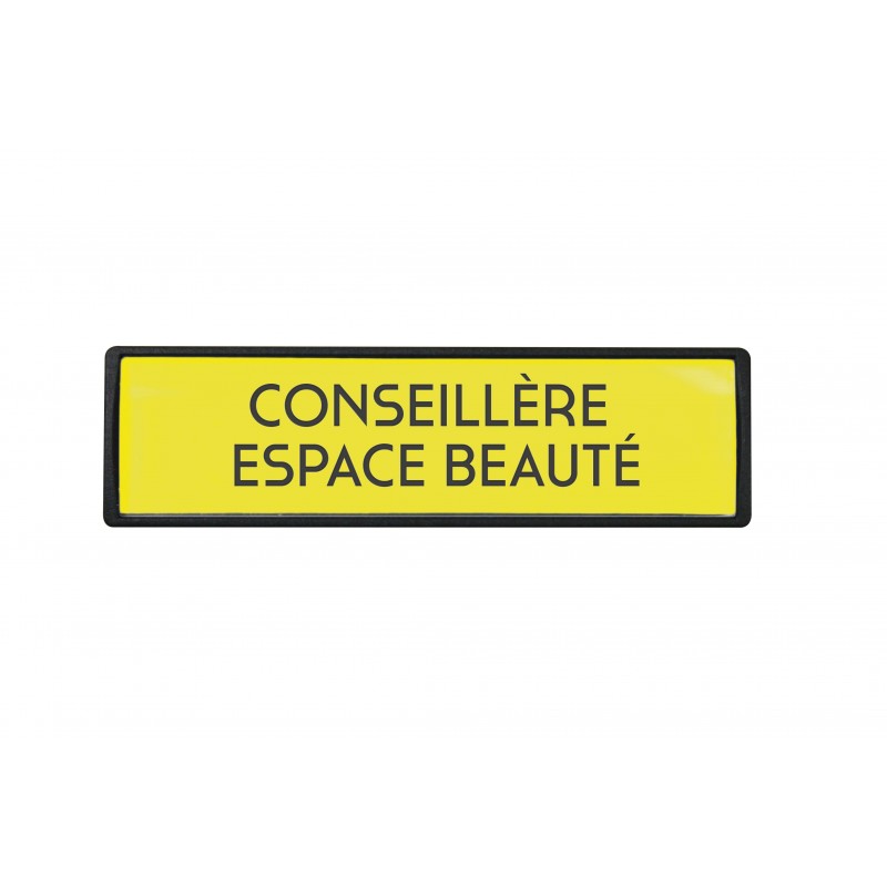 Badge luxe Conseillère espace beauté