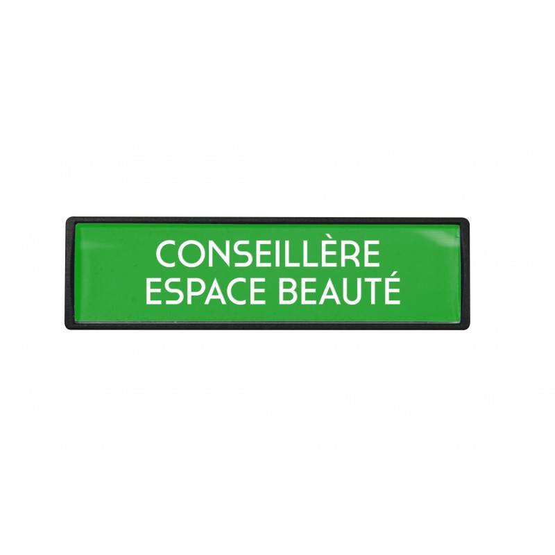 Badge luxe Conseillère espace beauté