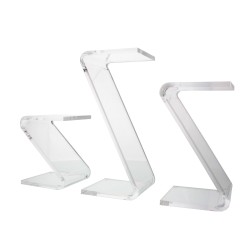 Chevalet plexiglas 40x140x130mm