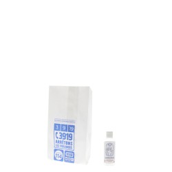 Sac papier pharmacie T54 - 12x25+8cm - Motif violences conjugales