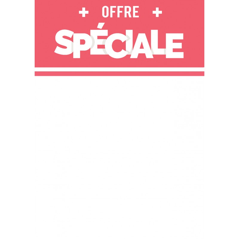 Affichette promo - Lot de 100