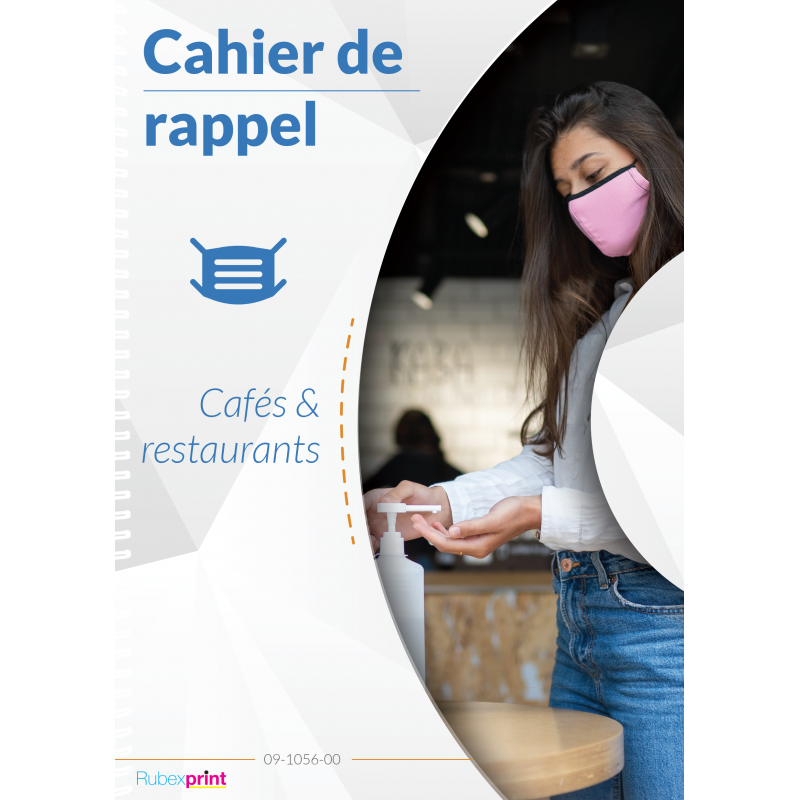 Cahier de rappel COVID pour restaurants