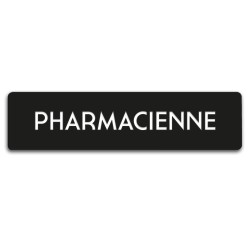 Badge Pharmacienne rectangulaire