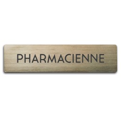 Badge Pharmacienne rectangulaire