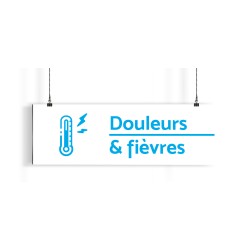 Bandeau d'ambiance gamme picto - Motif Douleurs & Fièvres