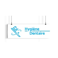 Bandeau d'ambiance gamme picto - Motif Hygiène Dentaire