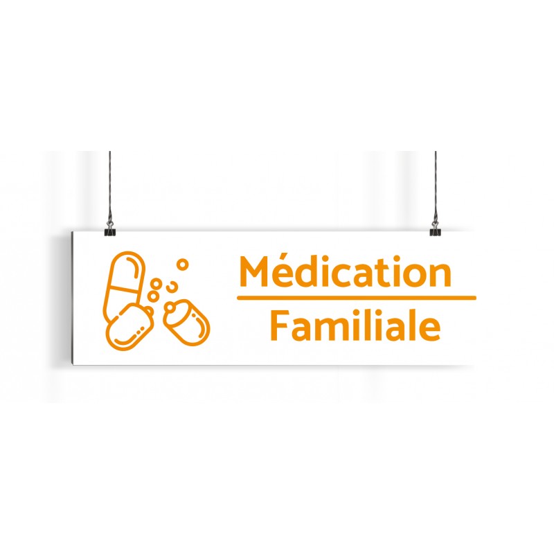 Bandeau d'ambiance gamme picto - Motif Médication Familiale