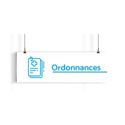 Bandeau d'ambiance gamme picto - Motif Ordonnances 1