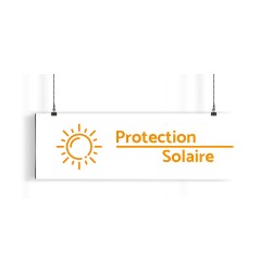 Bandeau d'ambiance gamme picto - Motif Protection Solaire