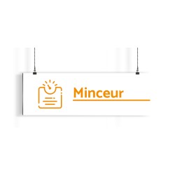 Bandeau d'ambiance gamme picto - Motif Minceur