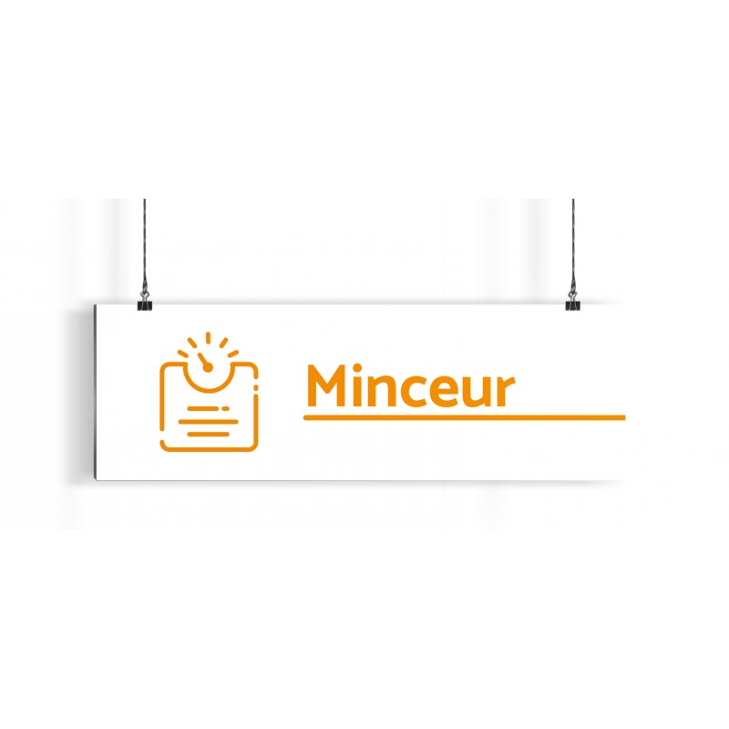 Bandeau d'ambiance gamme picto - Motif Minceur