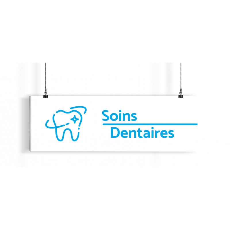 Bandeau d'ambiance gamme picto - Motif Soins dentaires