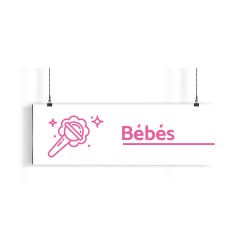 Bandeau d'ambiance gamme picto - Motif Bébés 2