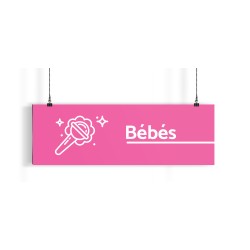 Bandeau d'ambiance gamme Picolors - Motif Bébés 2