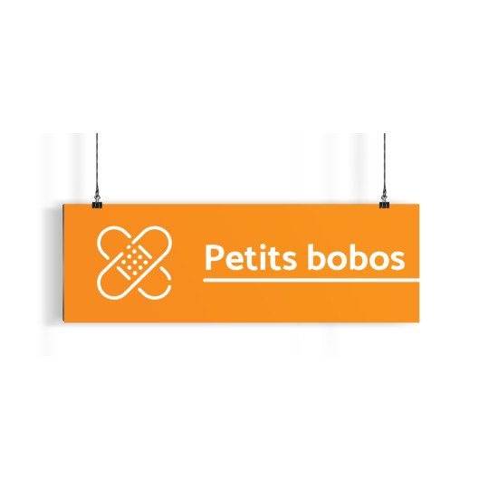 Bandeau d'ambiance gamme Picolors - Motif Petits bobos