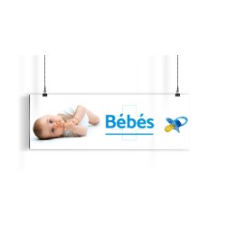 Bandeau d'ambiance gamme Pharmimage - Motif Bébés