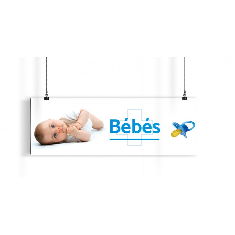 Bandeau d'ambiance gamme Pharmimage - Motif Bébés