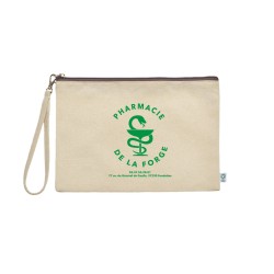 Pochette coton bio avec...