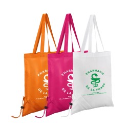 Tote bag pliable en polyester