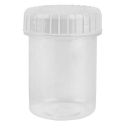Flacon pilulier 40ml blanc...