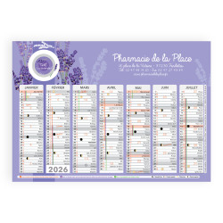 Les thés - Calendrier mural...