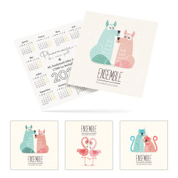 Ensemble - Mini calendrier...