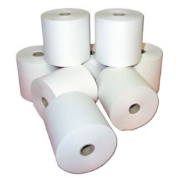 Bobine papier thermique pour TPE - le lot de 20 - Dimensions 57 x 40 x 12 mm -