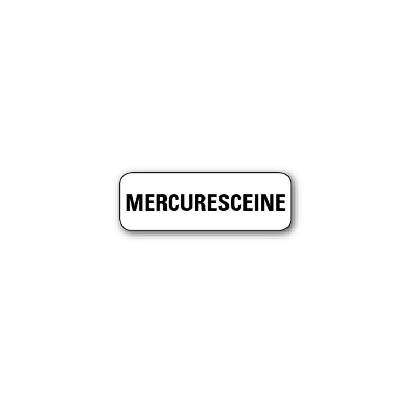 720 ETIQUETTES 38*13MM IMP "MERCURESCEINE"