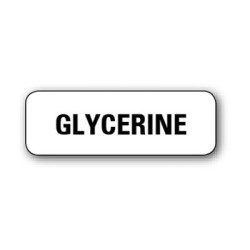 720 ETIQUETTES 38*13MM IMP "GLYCERINE"