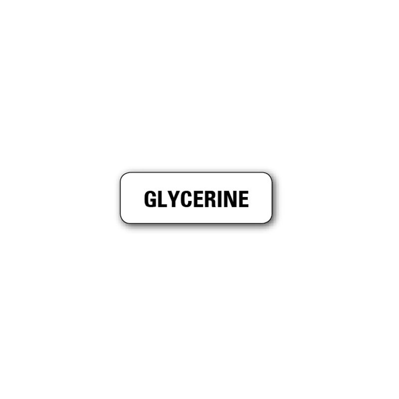 720 ETIQUETTES 38*13MM IMP "GLYCERINE"