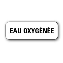 720 ETIQUETTES 38*13MM IMP "EAU OXYGENEE"