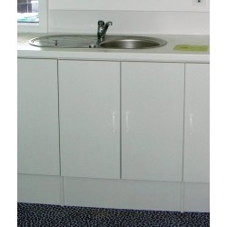 Paire de portes pour Plan de travail H70 L2x35cm