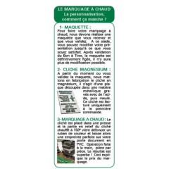 Porte-carte Vitale PVC mat color - 2 poches - personnalisé